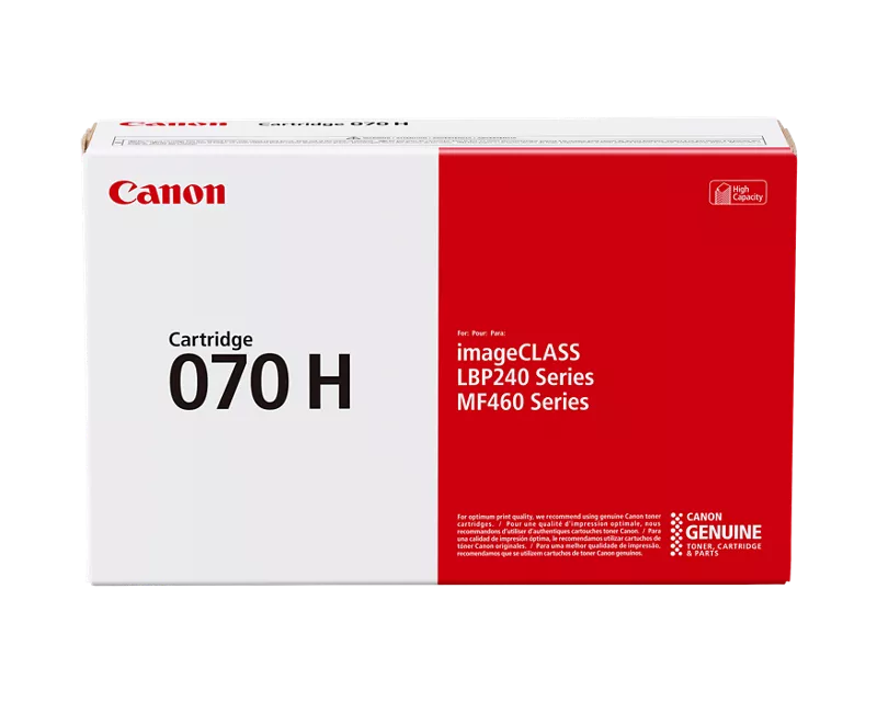 Canon Genuine 070 H Black toner cartridge