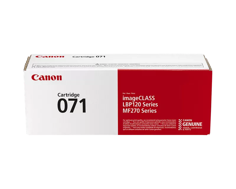Canon Genuine 071 Black Standard Toner Cartridge