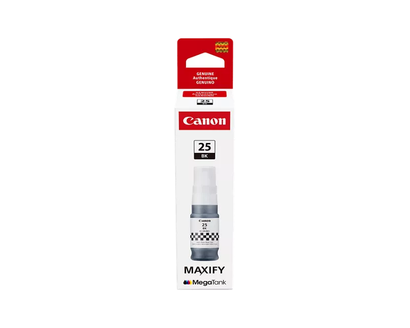 Canon Genuine GI-25 Black Ink Bottle