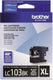 Brother Genuine High Yield Black Ink Cartridge, LC103BK