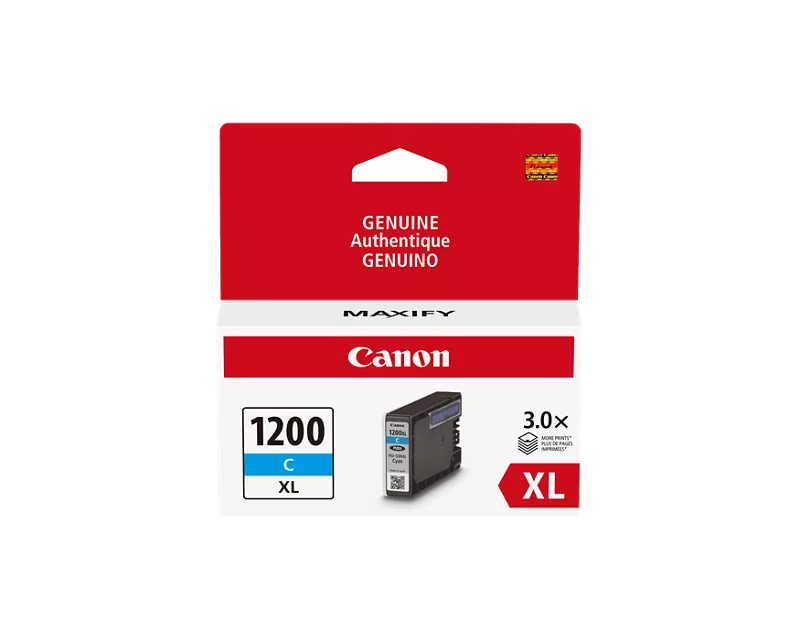Canon Genuine PGI-1200 XL Cyan Pigment Ink Tank