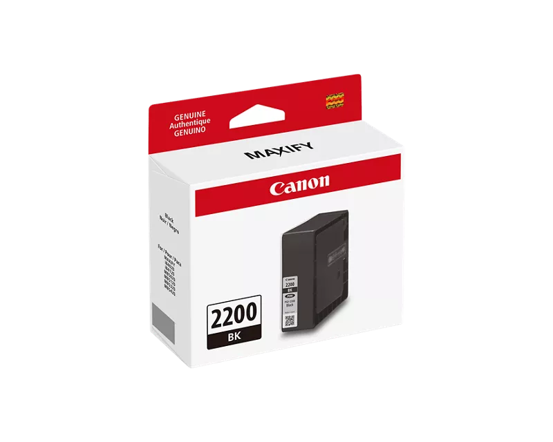 Canon Genuine PGI-2200 Black Pigment Ink Tank