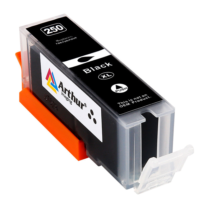 Arthur Imaging Compatible Ink Cartridge Replacement for Canon PGI-250XL CLI-251XL (6 Large Black, 2 Small Black, 2 Cyan, 2 Yellow, 2 Magenta, 14-Pack)
