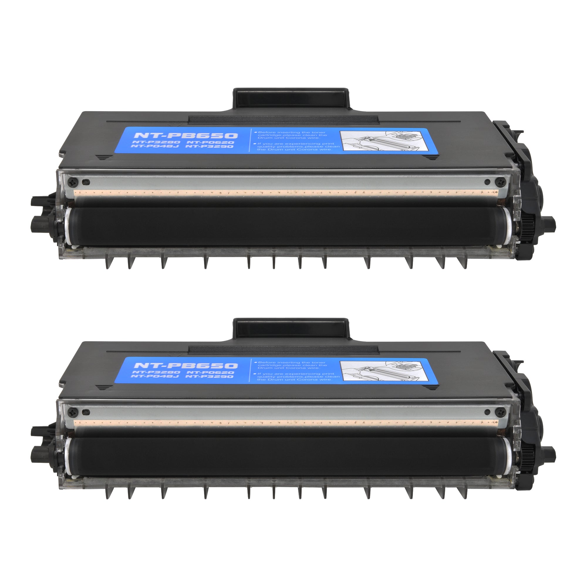 Arthur Imaging Compatible Toner Cartridge Replacement for Brother TN650 (Black, 2-Pack)