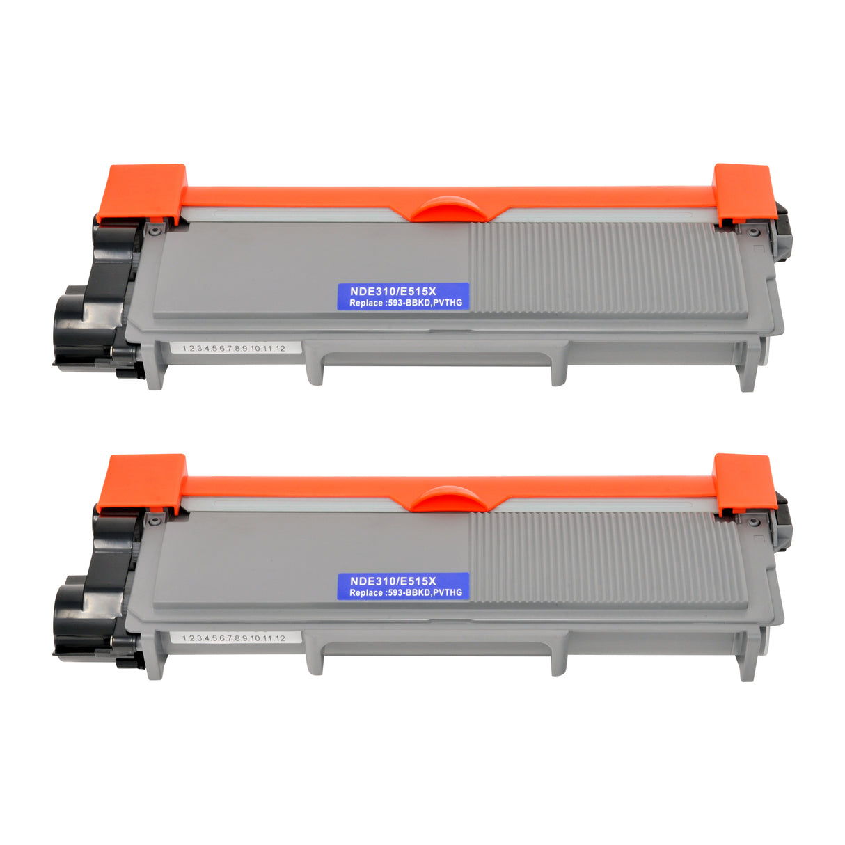 Arthur Imaging Compatible Toner Cartridge Replacement for Dell E310 / E515, 593-BBKE (Black, 2-Pack)