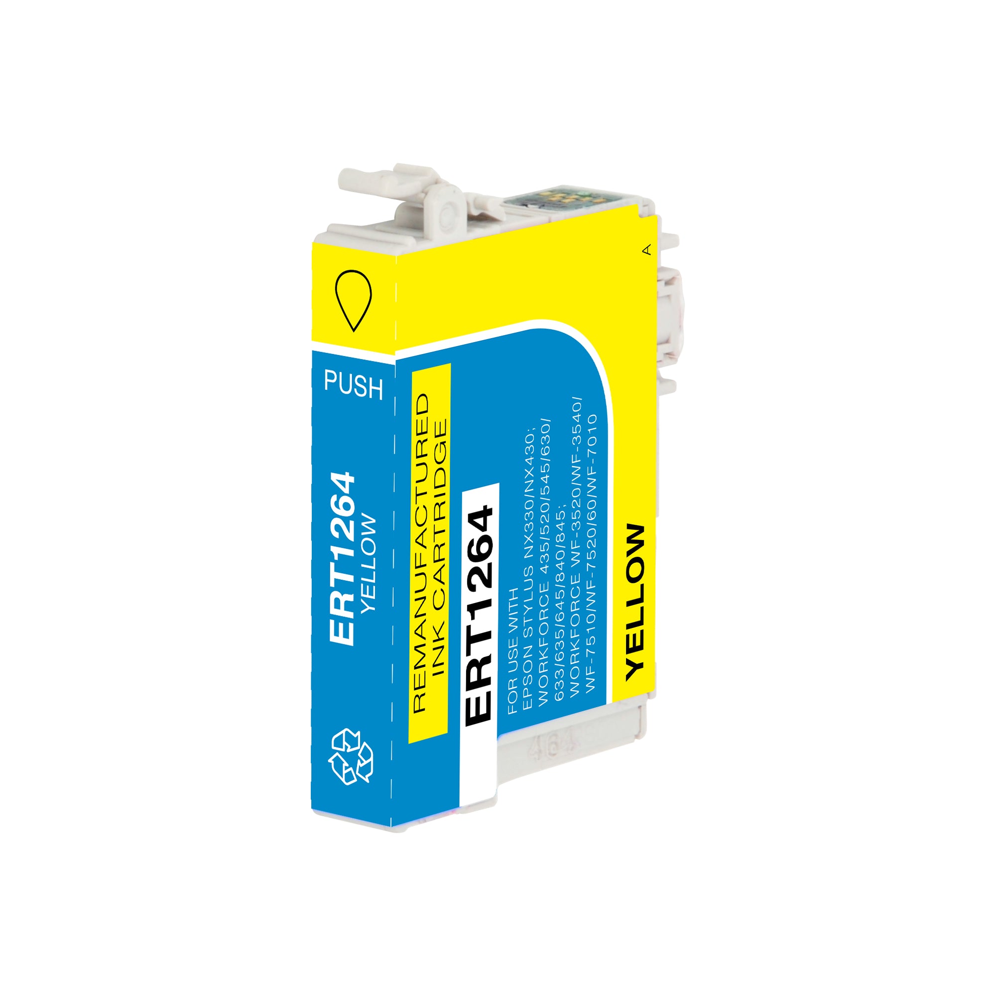 Arthur Imaging Remanufactured Ink Cartridge Replacement for Epson 126 (1 Black, 1 Cyan, 1 Magenta, 1 Yellow, 4-Pack)