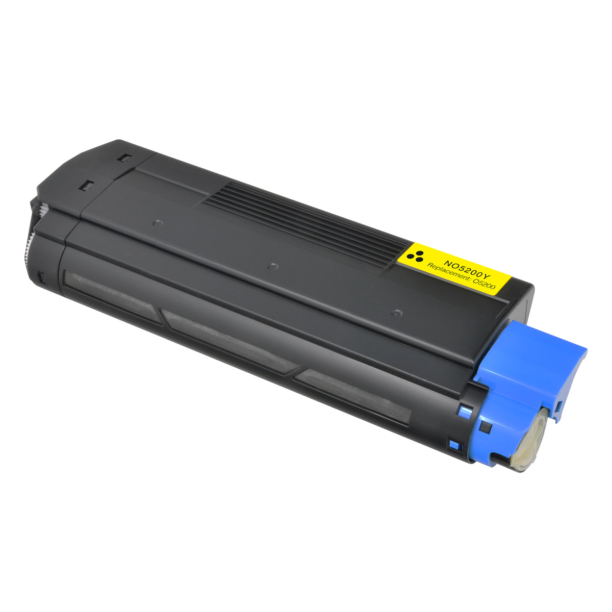 Arthur Imaging Compatible Toner Cartridge Replacement for OKI 5200Y (42127401, Yellow, 1-Pack)