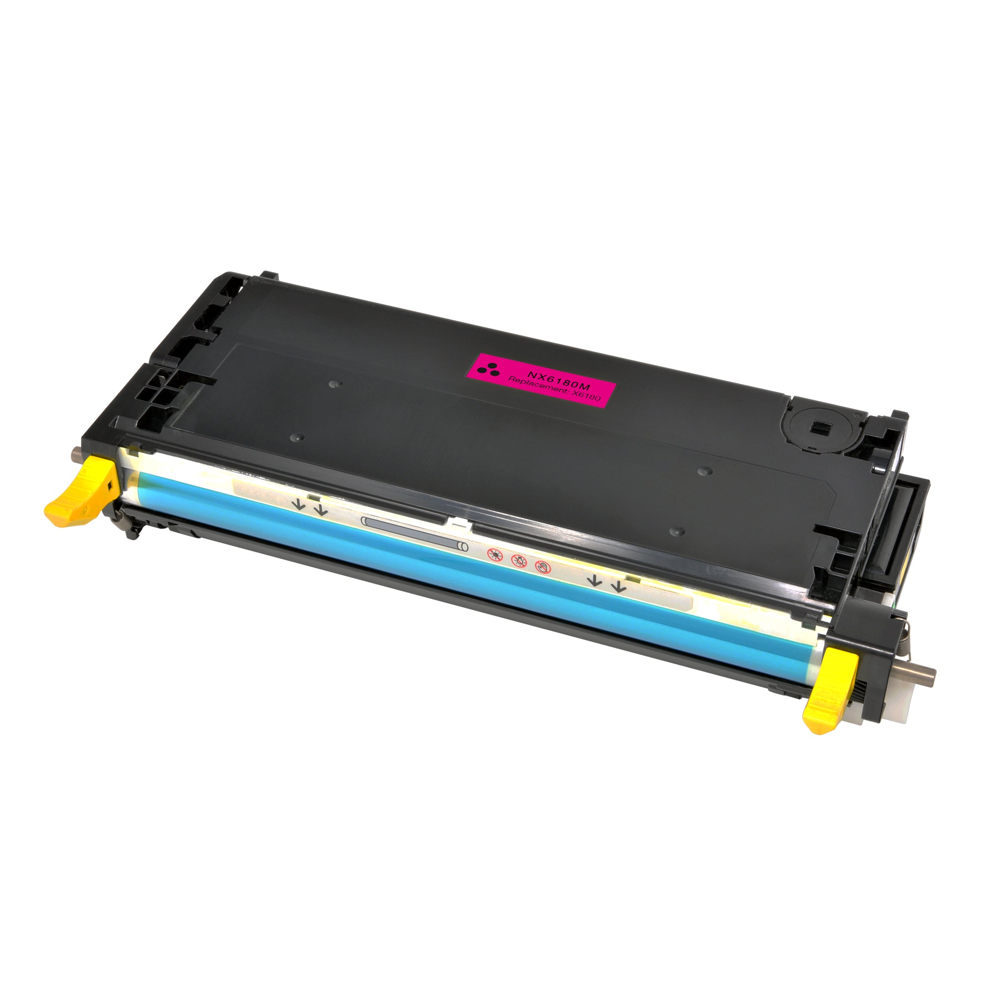 Arthur Imaging Compatible Toner Cartridge Replacement for Xerox Phaser 6180 Set (1 Black, 1 Cyan, 1 Magenta, 1 Yellow, 4-Pack)