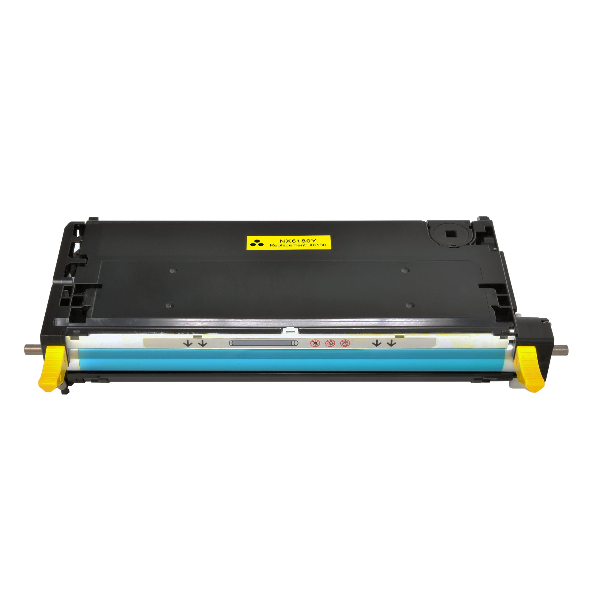 Arthur Imaging Compatible Toner Cartridge Replacement for Xerox Phaser 6180Y, Yellow (113R00725, 1-Pack)