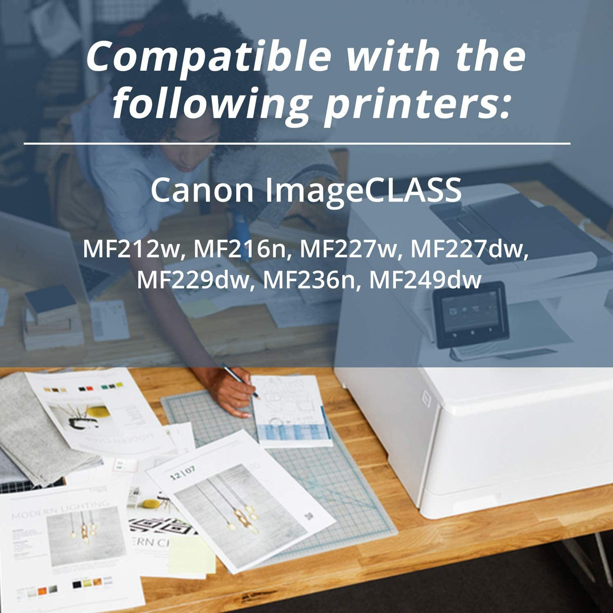 Arthur Imaging Compatible Toner Cartridge Replacement for Canon 137 (9435B001AA) (Black, 2-Pack)