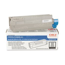 OKI Genuine 43324404 Black Toner Cartridge