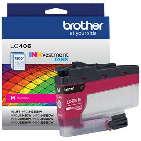Brother LC406MS Standard Yield Magenta INKvestment Tank Ink Cartridge — official Brother product image