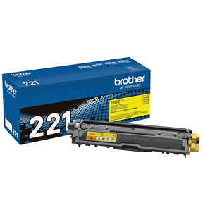 Brother Genuine TN225Y High-yield Yellow Toner Cartridge product image