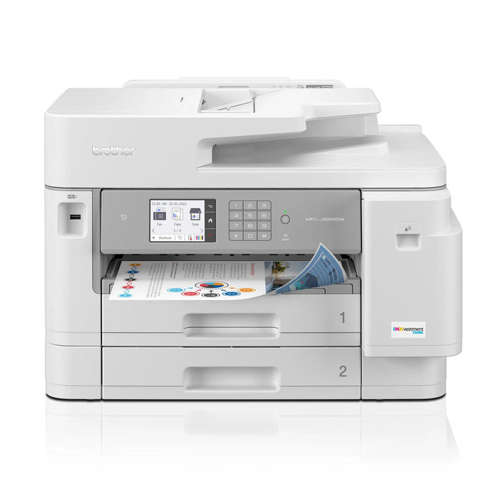 Brother MFC-J5955DW Business Wireless Color Inkjet All-in-One Printer