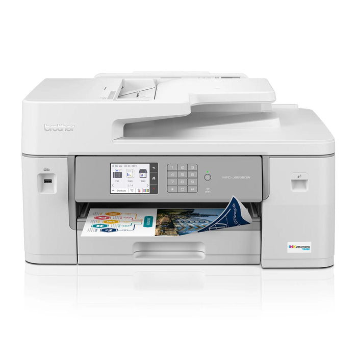 Brother MFC-J6555DW INKvestment Color Inkjet All-in-One Printer