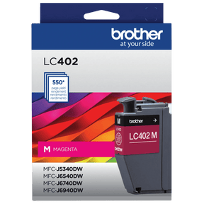 Brother Genuine LC402MS Standard-Yield Magenta Ink Cartridge — official Brother product image