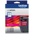 Brother Genuine LC402XLMS High-Yield Magenta Ink Cartridge — official Brother product image