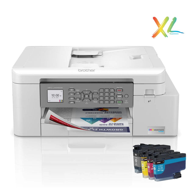 Brother MFC-J4345DW XL Wireless INKvestment Color Inkjet All-in-One Printer — official Brother product image