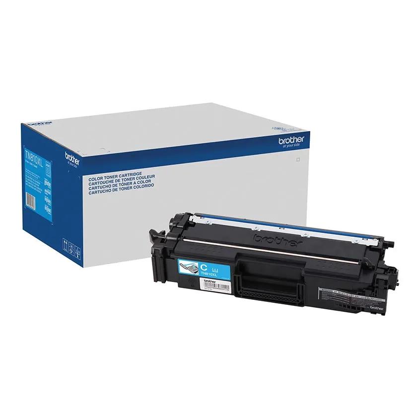 Brother Genuine TN810XLC High Yield Cyan Toner Cartridge — official Brother product image
