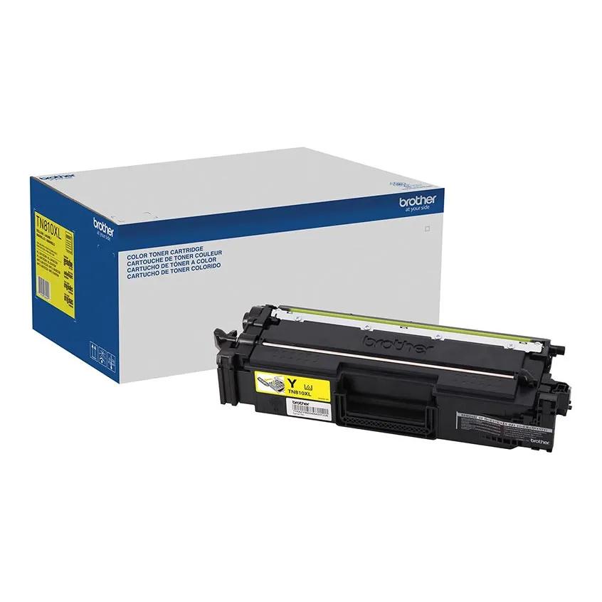 Brother Genuine TN810XLY High Yield Yellow Toner Cartridge — official Brother product image
