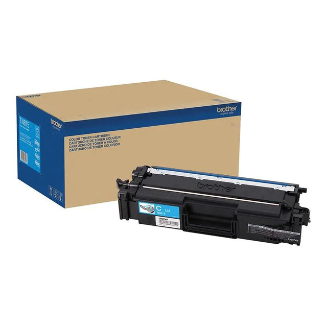 Brother Genuine TN815C Super High Yield Cyan Toner Cartridge — official Brother product image