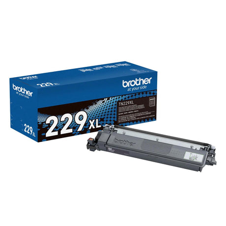 Brother Genuine TN229XLBK High Yield Black Toner Cartridge — official Brother product image