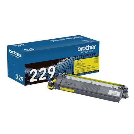 Brother Genuine TN229Y Standard Yield Yellow Toner Cartridge