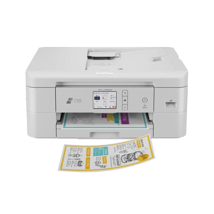 Brother MFC-J1800DW Print & Cut Wireless Color Inkjet All-in-One Printer