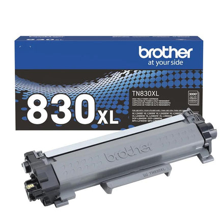 Brother Genuine TN830XL High Yield Black Toner Cartridge