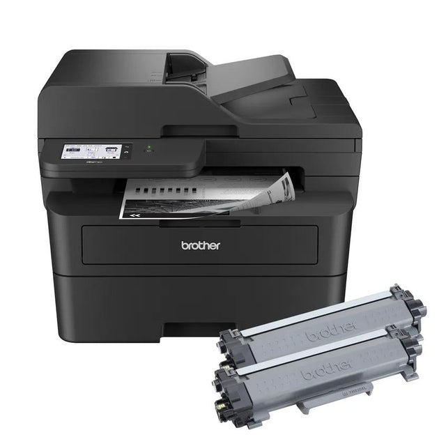 Brother MFC-L2900DW XL Wireless Compact Monochrome Laser All-in-One Printer — official Brother product image