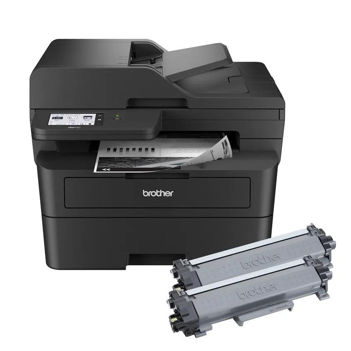 Brother MFC-L2900DW XL Wireless Compact Monochrome Laser All-in-One Printer