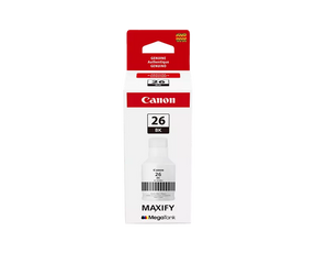 Canon Genuine GI-26 Pigment Black Ink Bottle