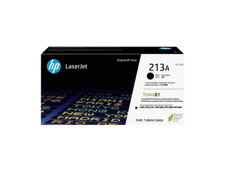 HP 213A Black Original LaserJet Toner Cartridge, W2130A