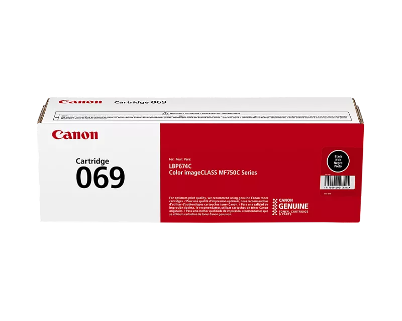 Canon Genuine 069 Black Standard Toner Cartridge