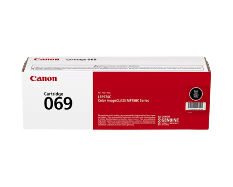Canon Genuine 069 Black Standard Toner Cartridge