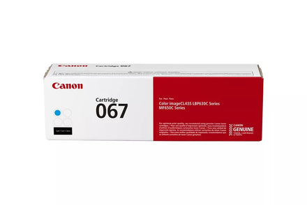 Canon Genuine 067 Cyan Standard Toner Cartridge