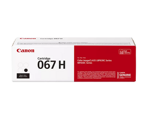 Canon Genuine 067 H Black High Capacity Toner Cartridge