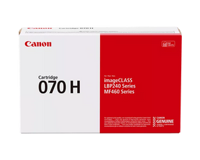 Canon Genuine 070 H Black toner cartridge