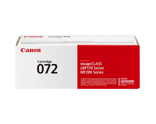 Canon Genuine 072 Black Standard Toner Cartridge