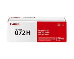 Canon Genuine 072 H Black High Capacity Toner Cartridge