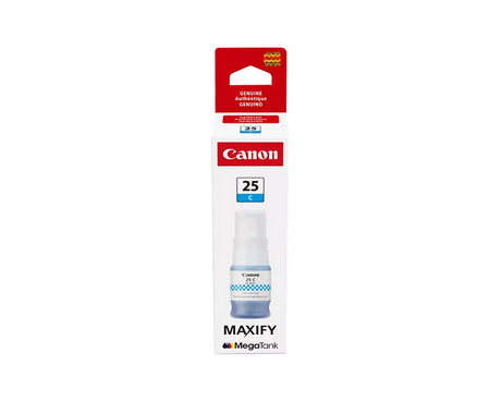 Canon Genuine GI-25 Cyan Ink Bottle