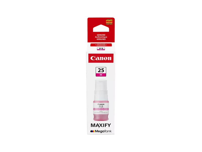 Canon Genuine GI-25 Magenta Ink Bottle