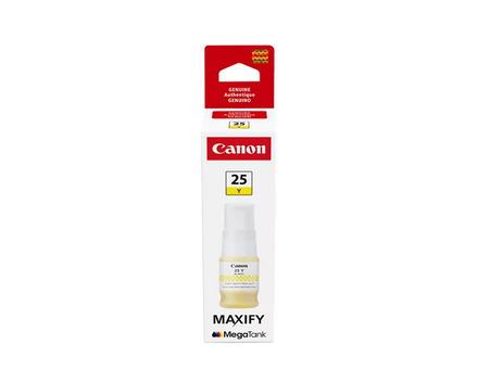Canon Genuine GI-25 Yellow Ink Bottle