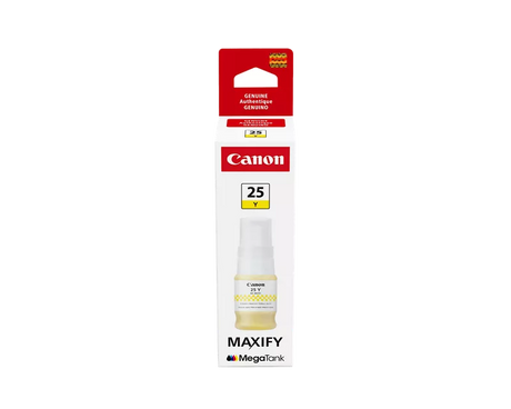 Canon Genuine GI-25 Yellow Ink Bottle