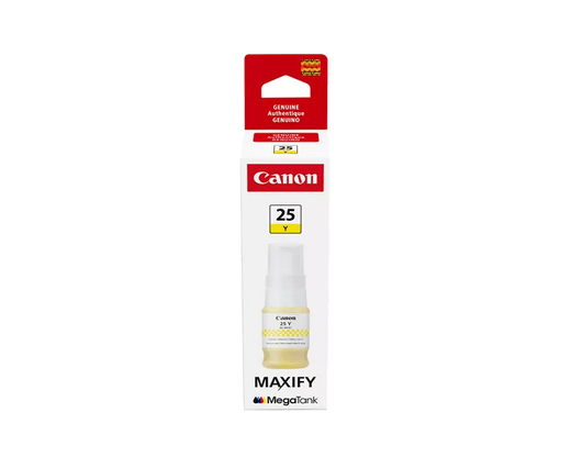 Canon Genuine GI-25 Yellow Ink Bottle