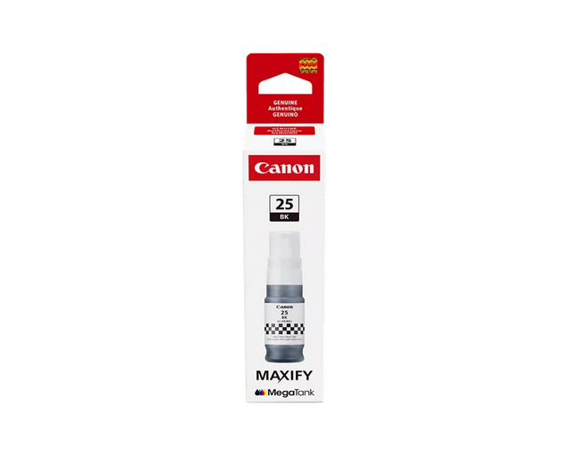 Canon Genuine GI-25 Black Ink Bottle