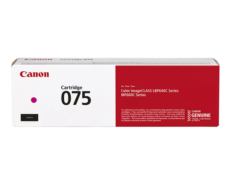 Canon Genuine 075 Magenta Standard Toner Cartridge