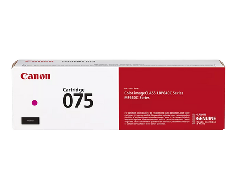 Canon Genuine 075 Magenta Standard Toner Cartridge