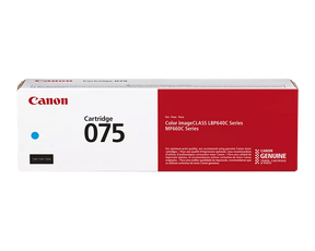 Canon Genuine 075 Cyan Standard Toner Cartridge