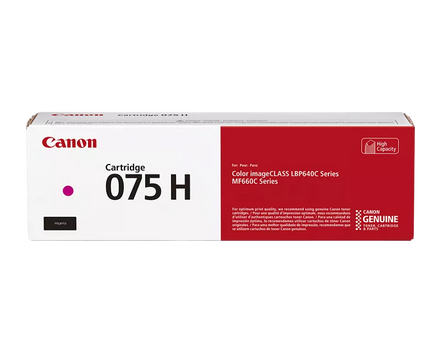 Canon Genuine 075 H Magenta High Capacity Toner Cartridge